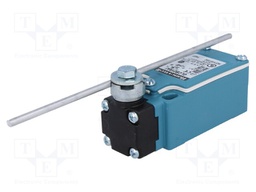 Limit switch; adjustable plunger, length R 25-140mm; NO + NC