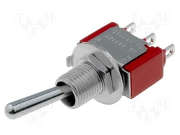 Switch: toggle; Pos: 2; SPDT; ON-ON; 2A/250VAC; 5A/28VDC; -30÷85°C