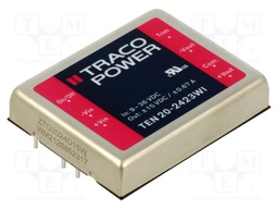 Converter: DC/DC; 20W; Uin: 9÷36V; Uout: 15VDC; Uout2: -15VDC; 50g