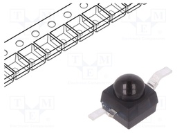 Phototransistor; Gull wing; λp max: 860nm; 20V; 35°; Lens: black