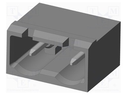 Connector: pluggable terminal block; socket; male; on PCBs
