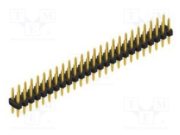 Connector: pin strips; pin header; male; PIN: 50; 2mm; THT; 2x25