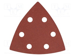 Cleaning cloth: sandpaper; Granularity: 240; Mounting: bur; 5pcs.