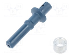 Connector: fiber optic; plug; HFBR-4511,simplex; for cable