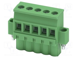 PCB connector, nominal cross section: 2.5 mm?, color: green,