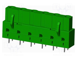 Connector: pluggable terminal block; socket; female; straight