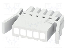 PCB connector, nominal cross section: 0.75 mm?, color: white