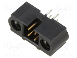 Pin Header, Wire-to-Board, 2 mm, 2 Rows, 4 Contacts, Through Hole, Datamate Mix-Tek M80 Series