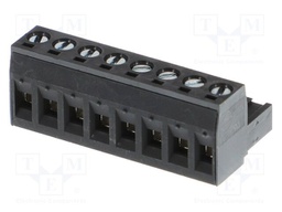 Pluggable terminal block