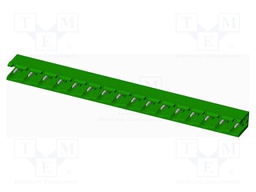 Connector: pluggable terminal block; socket; male; angled 90°