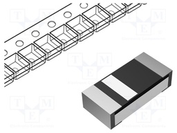 Diode: Zener; 0.5W; 12V; 5mA; SMD; reel,tape; 1206; single diode