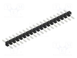 Connector: pin strips; pin header; male; PIN: 19; 2.54mm; SMT; 1x19