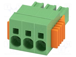 PCB connector, nominal cross section: 6 mm?, color: green, n