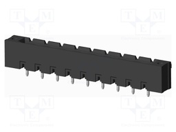 Connector: pluggable terminal block; socket; male; on PCBs