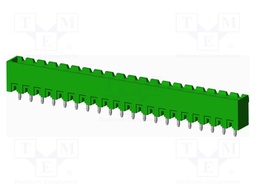 Connector: pluggable terminal block; socket; male; straight; THT