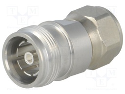 Adapter; N plug,4.3-10 socket; Insulation: teflon; 6GHz; 50O