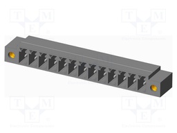 Connector: pluggable terminal block; socket; male; on PCBs