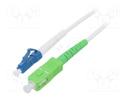 Fiber patch cord; OS2; LC/UPC,SC/APC; 3m; Optical fiber: 9/125um