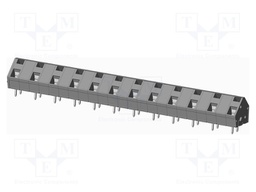Connector: PCB terminal block; terminal; angled 45°; on PCBs