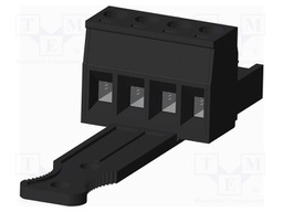 Connector: pluggable terminal block; plug; female; straight; 5mm