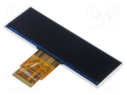Display: TFT; 3.9"; 480x128; Illumin: LED; Dim: 103.2x34.85x2.66mm