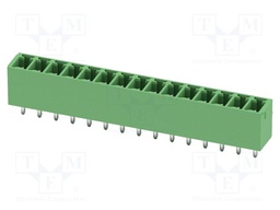 PCB headers, nominal cross section: 1.5 mm?, color: green, n