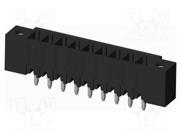 Connector: pluggable terminal block; socket; male; on PCBs
