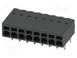 PCB terminal block, nominal current: 6 A, rated voltage (III