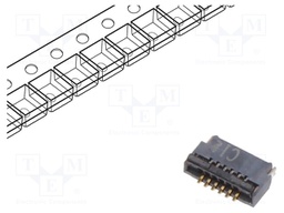 Connector: FFC/FPC; FH34; horizontal; SMT; PIN: 4; 500mA; -40÷125°C