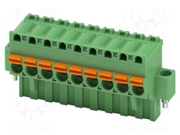 PCB connector, nominal cross section: 2.5 mm?, color: green,