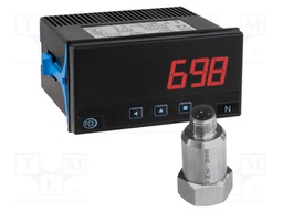 Vibrometer; 96x91x48mm; IP65; Temp: max.55°C; Display: 7-segment