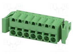 PCB connector, nominal cross section: 2.5 mm2, color: green,