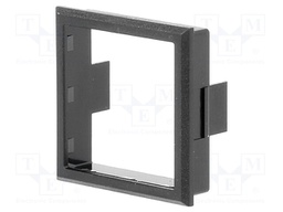 Bezel; black; Application: MEC3FTH9,MEC3FTH980; Mat: plastic