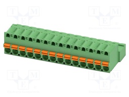 PCB connector, nominal cross section: 2.5 mm?, color: green,