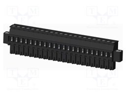 Connector: pluggable terminal block; plug; female; angled 90°