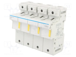 Fuse disconnector; 22x58mm; DIN; 125A; 690V; Poles: 4; -5÷40°C; IP20