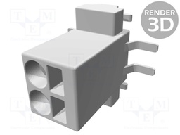 Connector: wire-board; female; PIN: 2; 2.54mm; Series: har-flexicon
