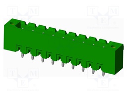 Connector: pluggable terminal block; socket; male; straight; THT