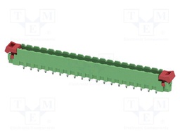 PCB headers, nominal cross section: 2.5 mm?, color: green, n