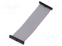 Ribbon cable with IDC connectors; Tape ph: 0.64mm; 101.6mm