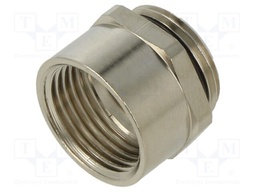 Threaded flange; M20; M20; brass; Plating: nickel; EPIC®; 23mm