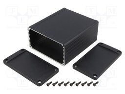 Enclosure: shielding; X: 104mm; Y: 120mm; Z: 55mm; aluminium; black