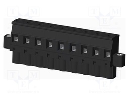 Connector: pluggable terminal block; plug; female; angled 90°