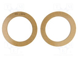 Spacer ring; MDF; 100mm; impregnated,varnished; 2pcs.