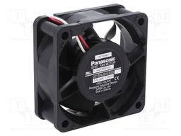 Fan: DC; axial; 12VDC; 60x60x25mm; 28.8m3/h; 23.5dBA; ball bearing
