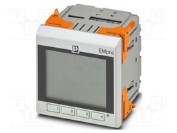 Meter: network parameters; front fixing,horizontal; LCD; EMpro