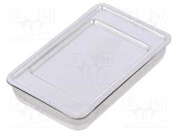 Enclosure: shielding; X: 31mm; Y: 50mm; Z: 9mm; steel; Series: MICRO