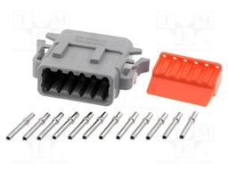 Connector: wire-wire; ATM; plug; female; Size: 20; 22AWG÷16AWG; 7.5A