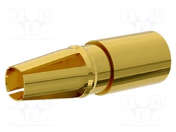 Contact, Gecko-MT G125 Series, Socket, Crimp, 18 AWG, Gold Plated Contacts