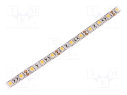LED tape; white warm; LED/m: 60; SMD; 5050; 12V; 10mm; without cover